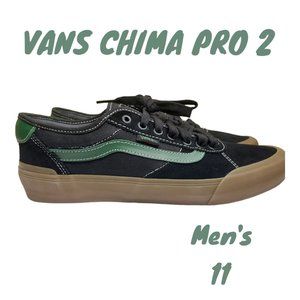 Vans Chima Pro 2 Alpine Green Gumsole Sneaker Shoe Men's Size 11 NEW